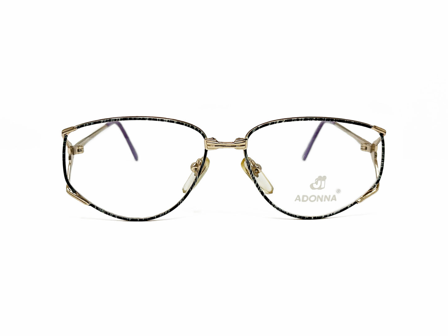 Adonna Optical Frame. Model: 118. Color: M.Purple. Front View