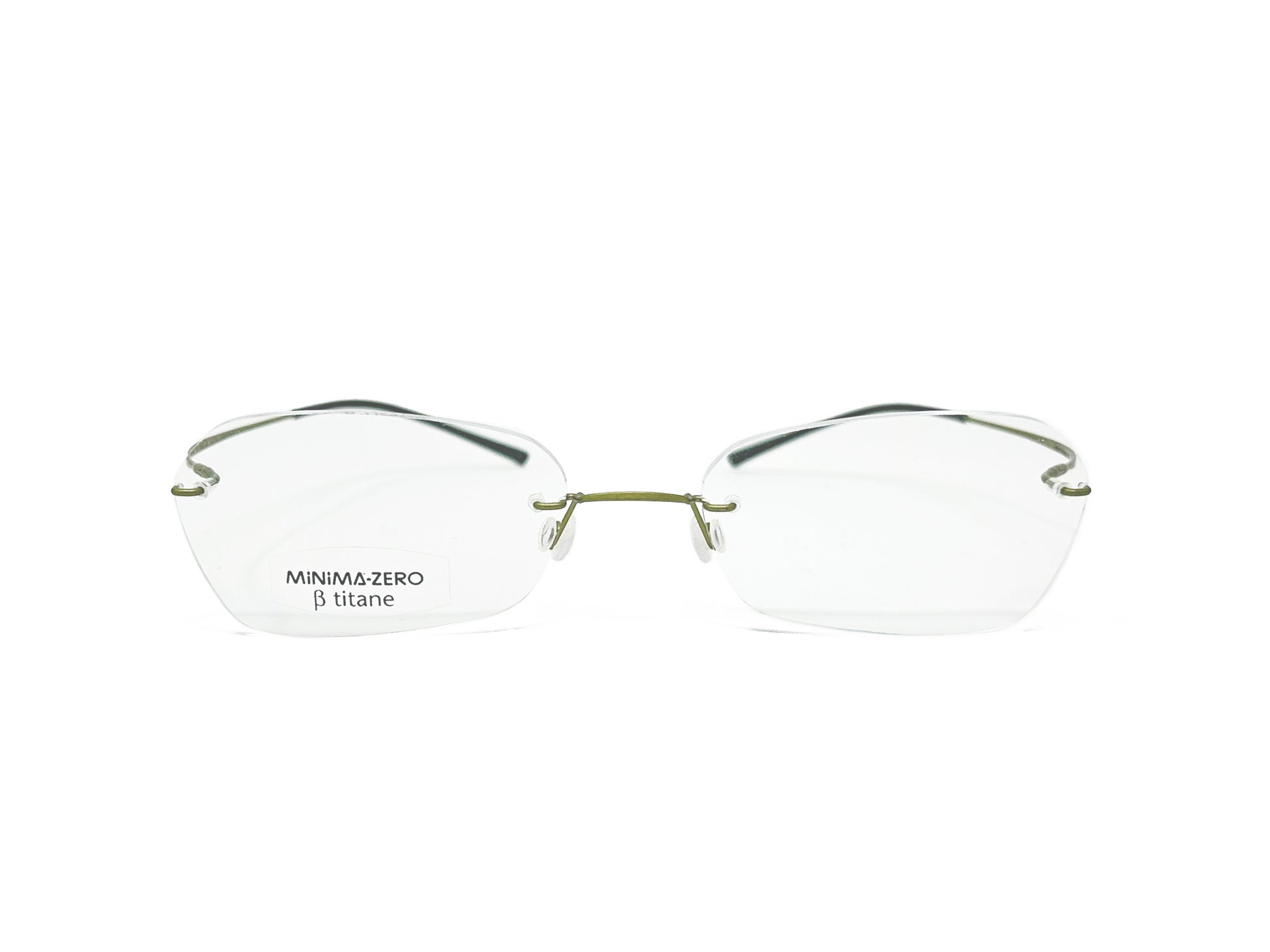 Minima-Zero rimless optical frame. Model: OP/137. Color: 77. Front view.