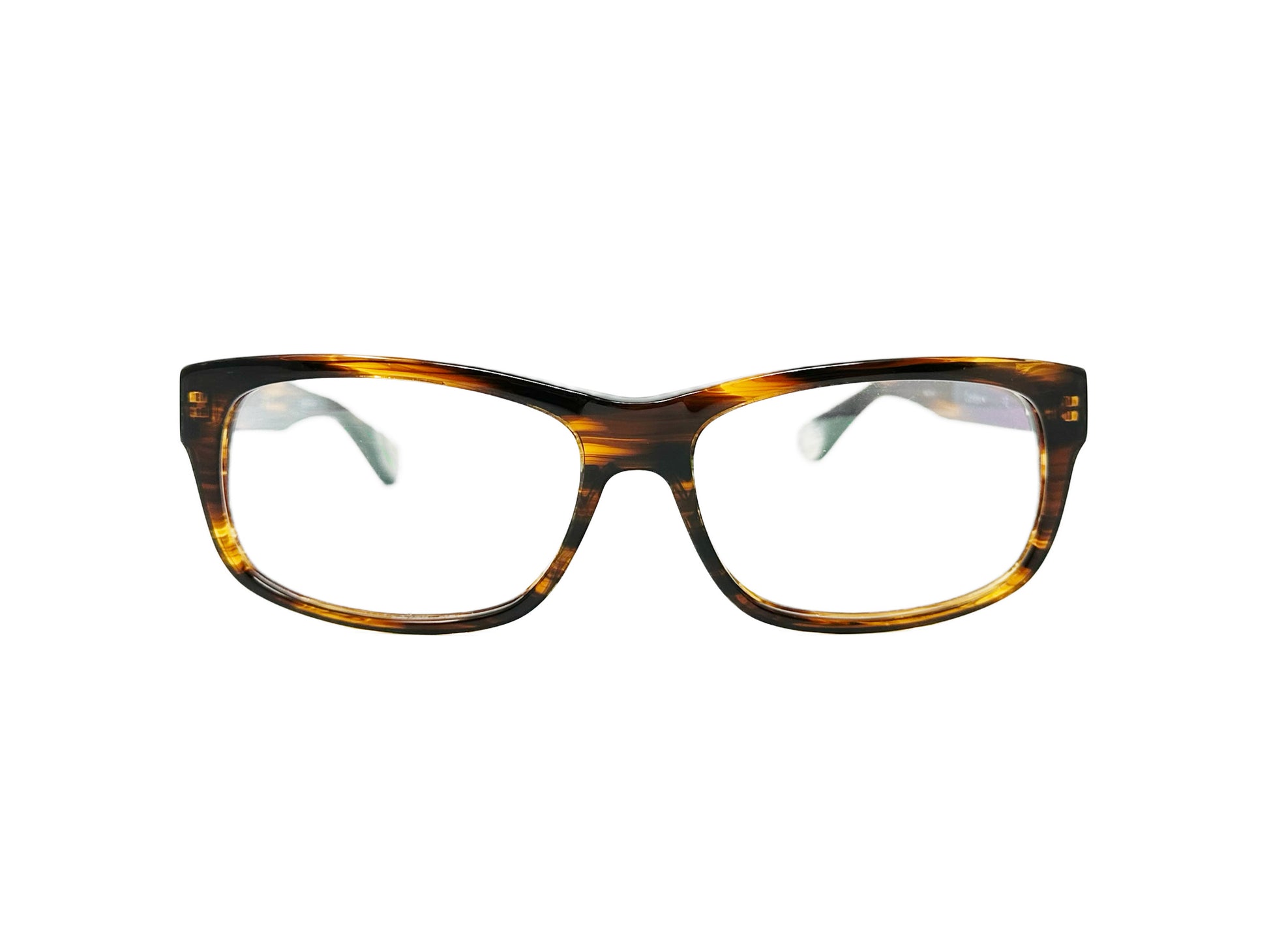 Move15 rectangular acetate optical frame. Model: Carsten. Color: 10 -Tortoise. Front view.