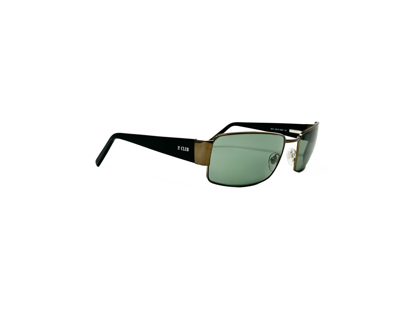 Le Club rectangular sunglasses. Model: 1431. Color: Maiz. Side view.