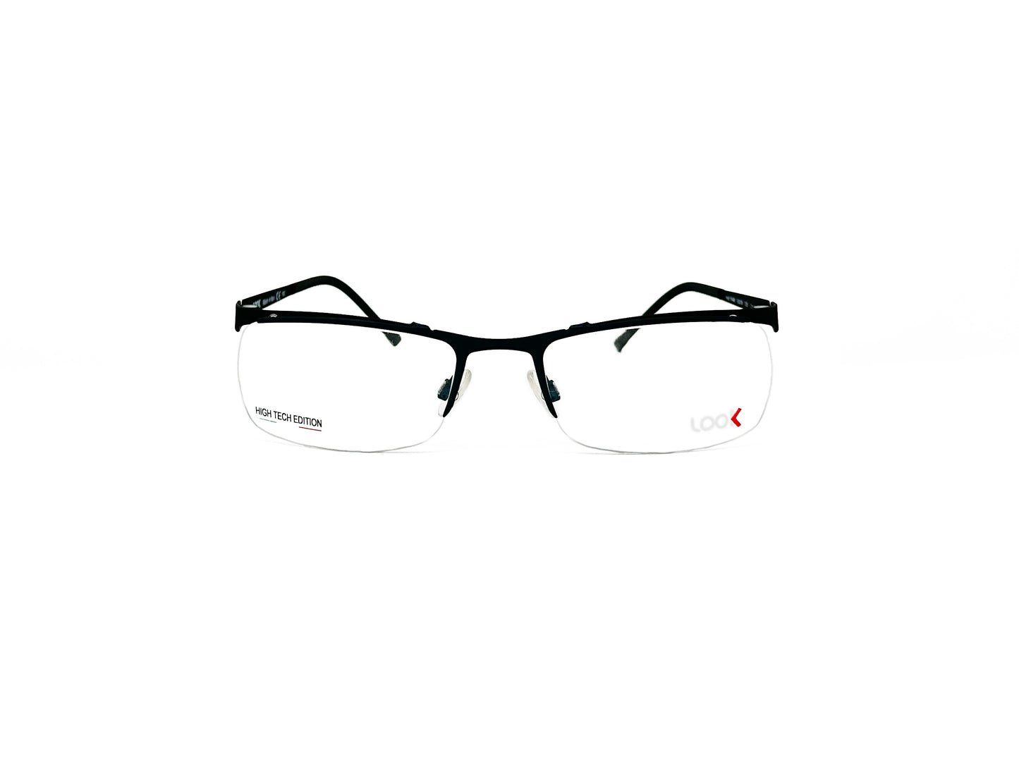 Look rectangular optical frame. Model: 10440. Color: 9828. Front view.