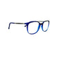 Look rectangular acetate optical frame. Model: 9437. Color: W4. Side view.
